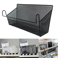 Load image into Gallery viewer, Metal Mesh Dorm Bedside Hanging Basket Wire School Dormitory Storage Shelf Rack Bunk Organizer